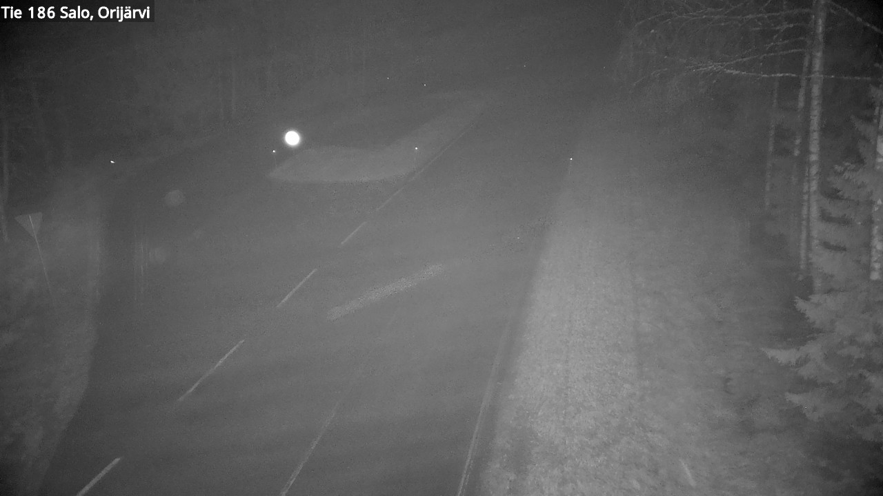 Weather Camera Image Väg 186 Salo, Orijärvi, Salo, Varsinais-Suomi