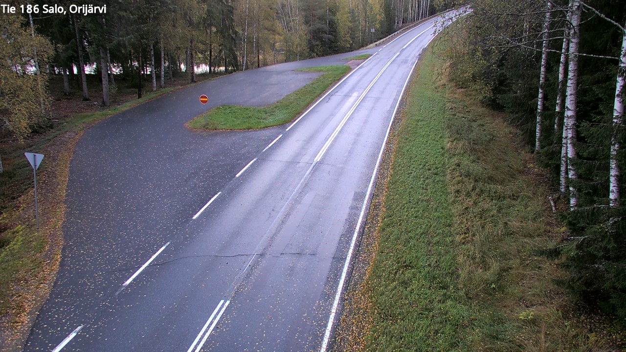 Weather Camera Image Väg 186 Salo, Orijärvi, Salo, Varsinais-Suomi