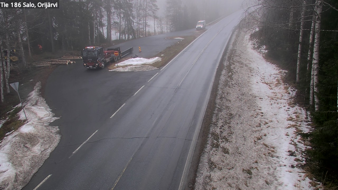 Kelikamerat Kuva Tie 186 Salo, Orijärvi, Salo, Varsinais-Suomi