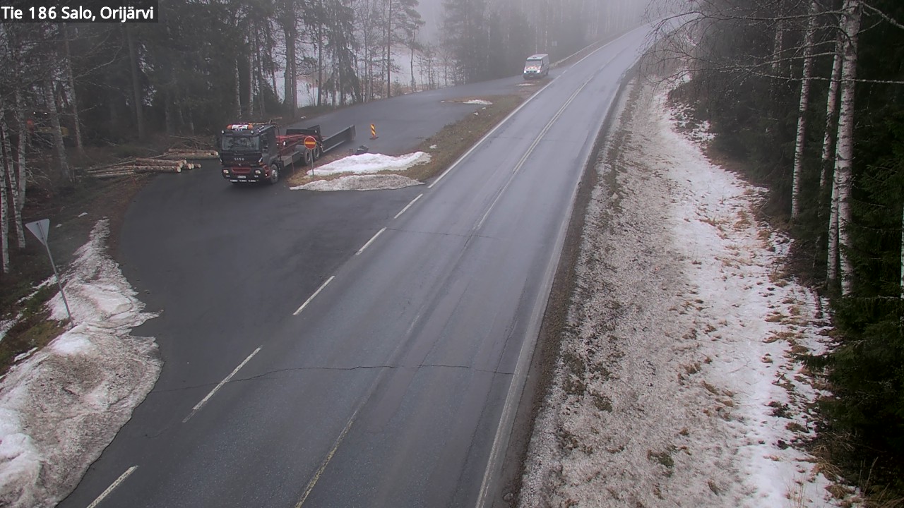 Kelikamerat Kuva Tie 186 Salo, Orijärvi, Salo, Varsinais-Suomi