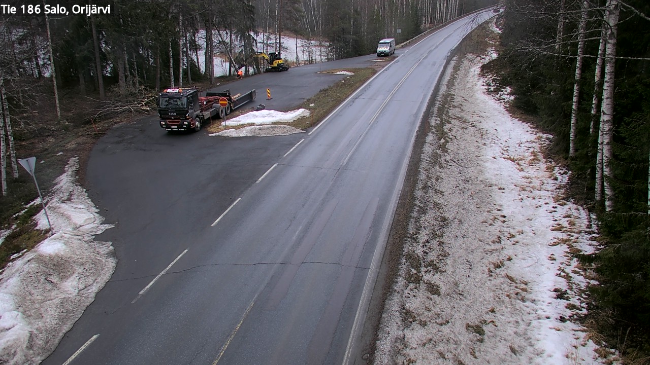 Kelikamerat Kuva Tie 186 Salo, Orijärvi, Salo, Varsinais-Suomi