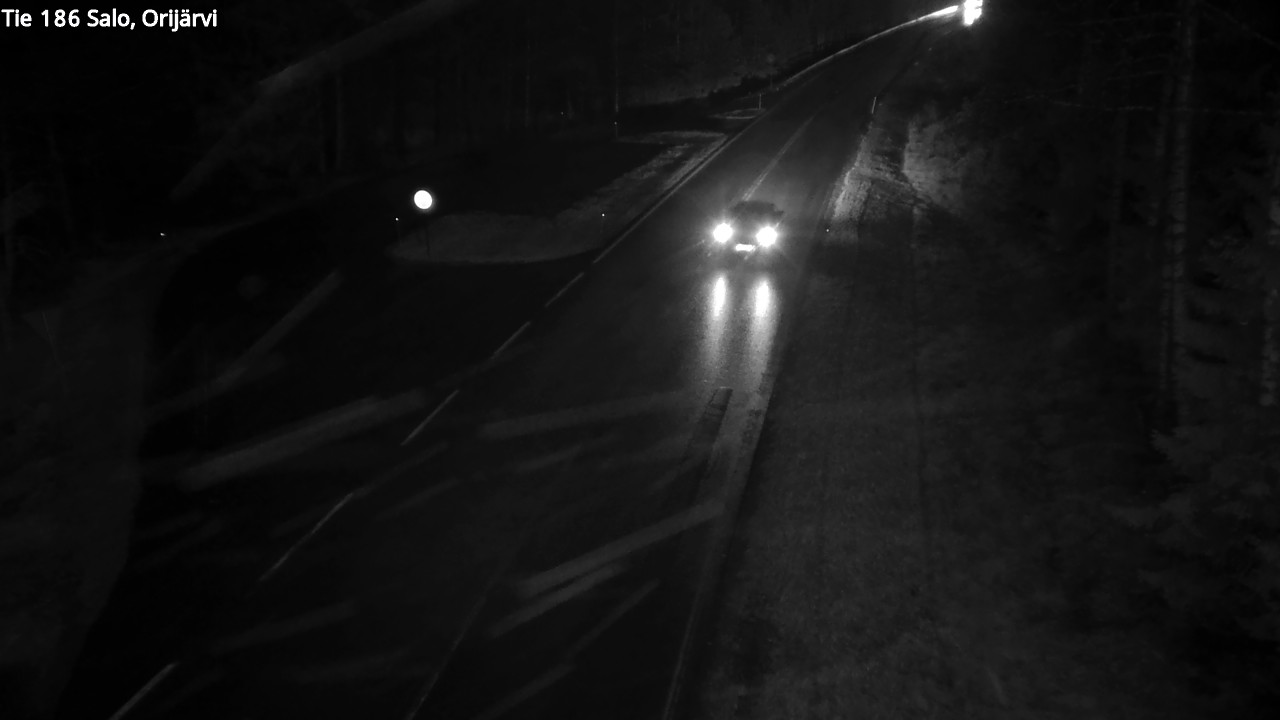 Weather Camera Image Väg 186 Salo, Orijärvi, Salo, Varsinais-Suomi
