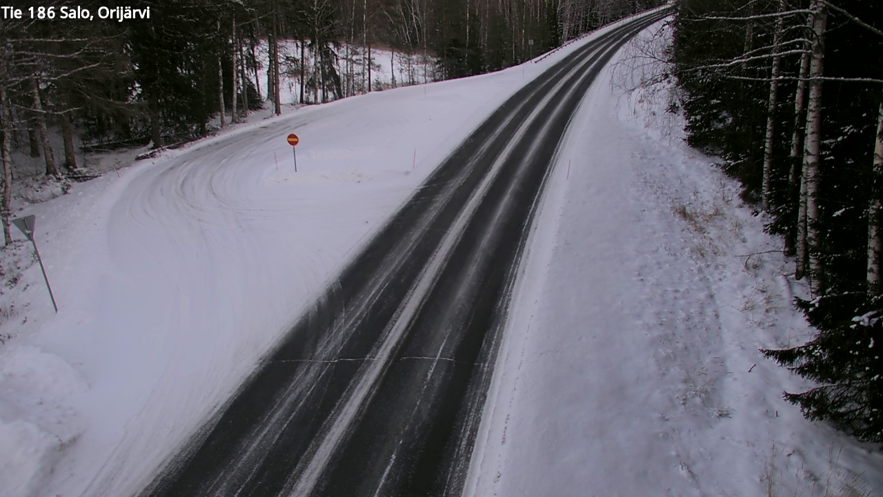 Kelikamerat Kuva Tie 186 Salo, Orijärvi, Salo, Varsinais-Suomi
