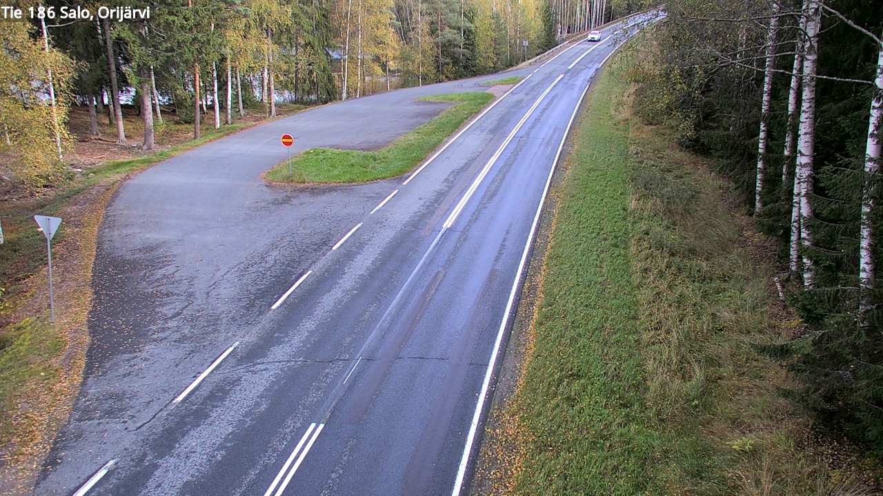 Weather Camera Image Väg 186 Salo, Orijärvi, Salo, Varsinais-Suomi