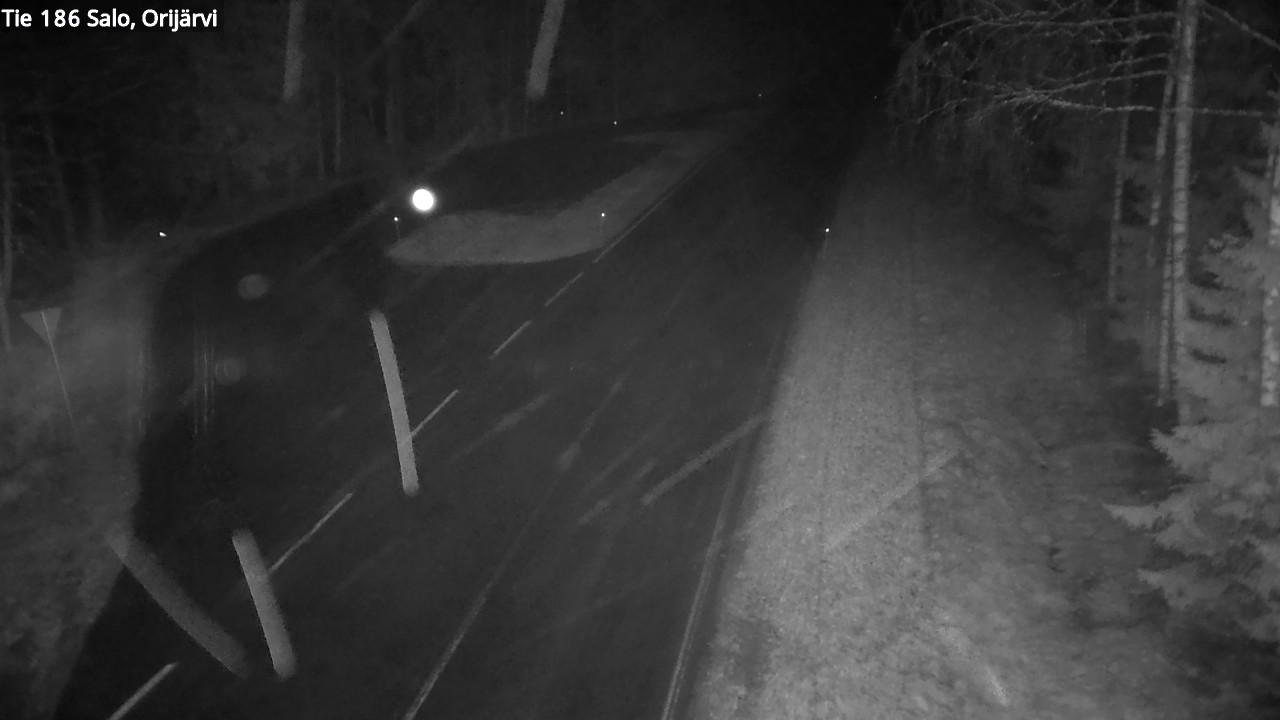 Weather Camera Image Väg 186 Salo, Orijärvi, Salo, Varsinais-Suomi