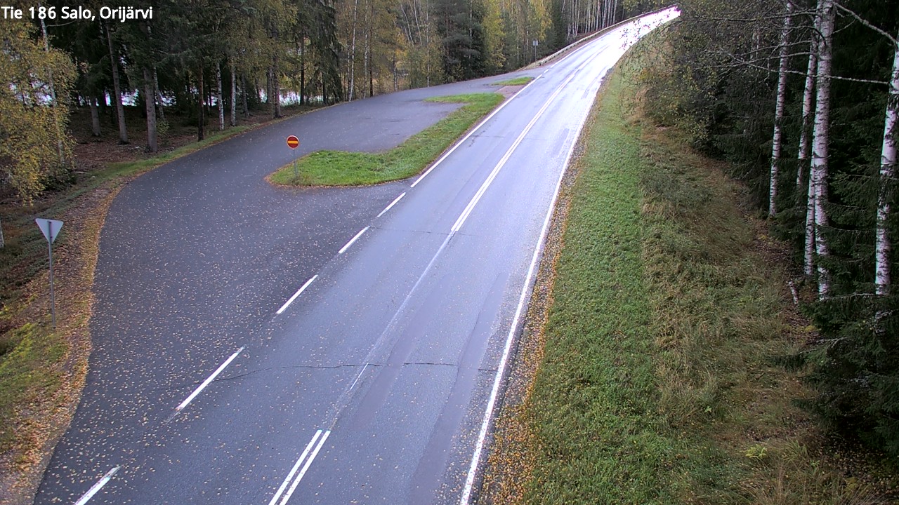 Weather Camera Image Road 186 Salo, Orijärvi, Salo, Varsinais-Suomi