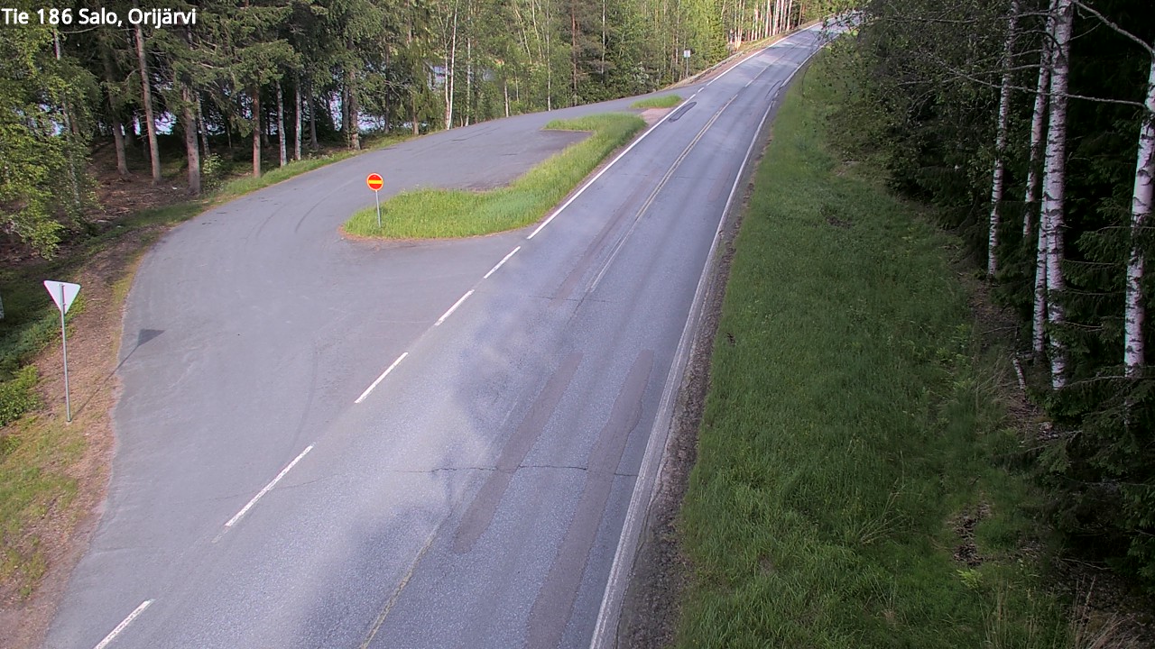 Weather Camera Image Väg 186 Salo, Orijärvi, Salo, Varsinais-Suomi