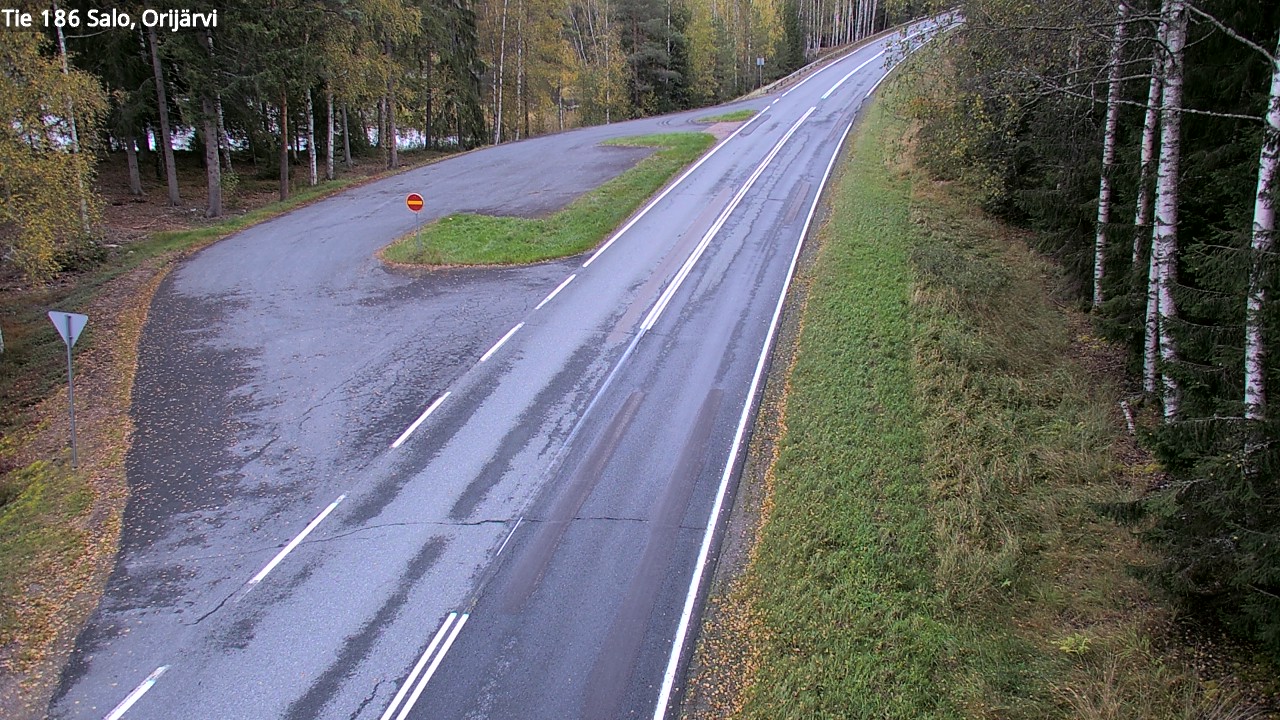 Weather Camera Image Väg 186 Salo, Orijärvi, Salo, Varsinais-Suomi