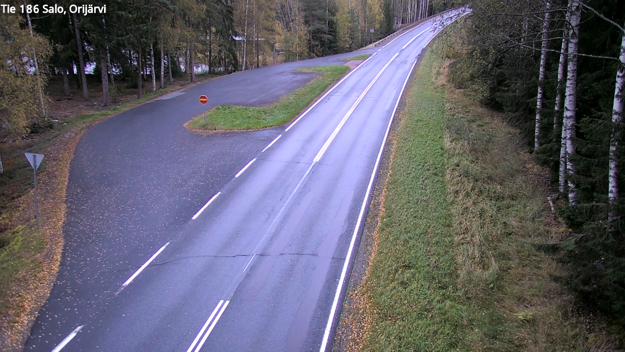 Weather Camera Image Väg 186 Salo, Orijärvi, Salo, Varsinais-Suomi