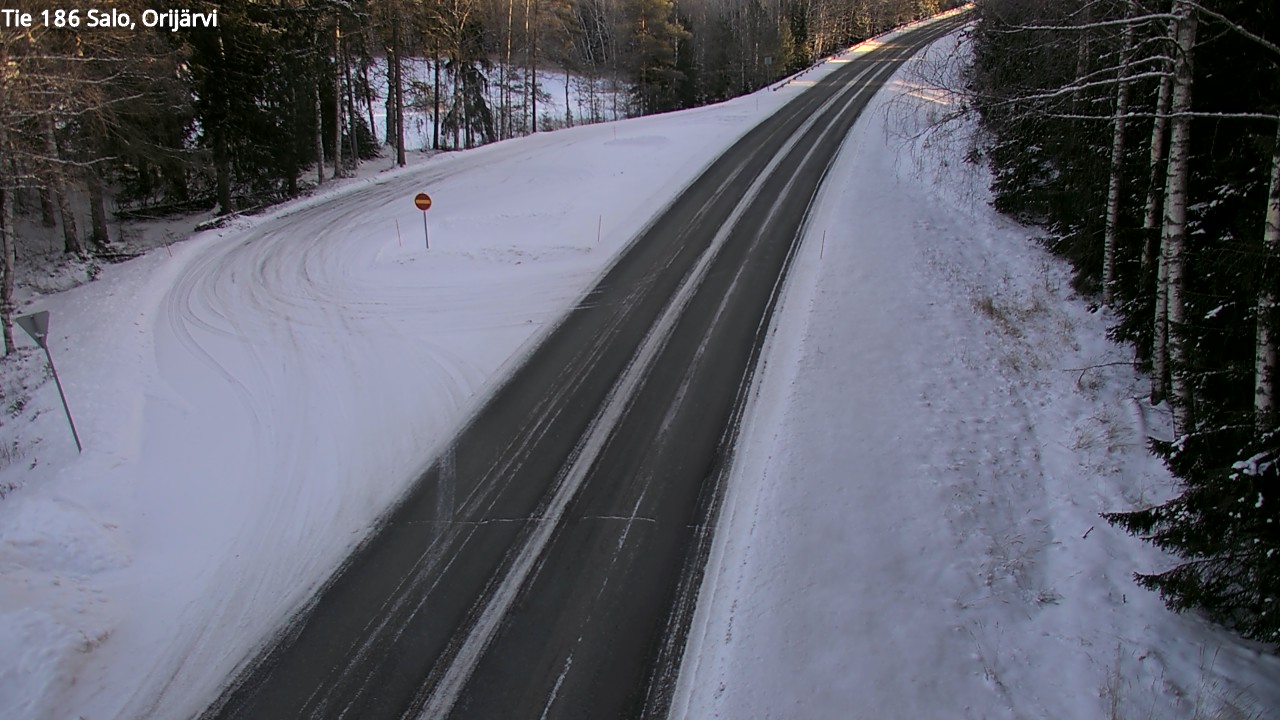 Kelikamerat Kuva Tie 186 Salo, Orijärvi, Salo, Varsinais-Suomi