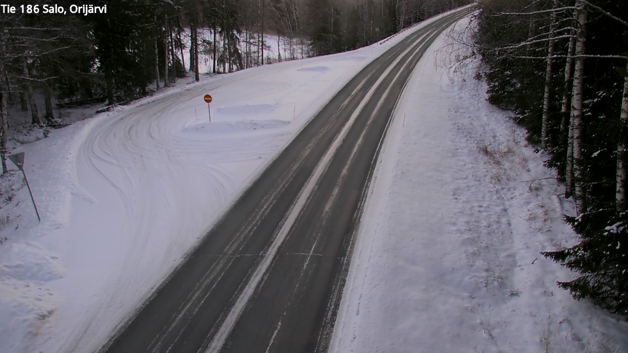 Kelikamerat Kuva Tie 186 Salo, Orijärvi, Salo, Varsinais-Suomi