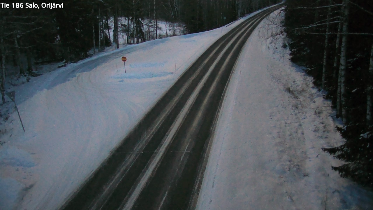 Kelikamerat Kuva Tie 186 Salo, Orijärvi, Salo, Varsinais-Suomi