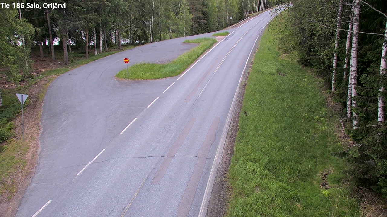 Weather Camera Image Väg 186 Salo, Orijärvi, Salo, Varsinais-Suomi