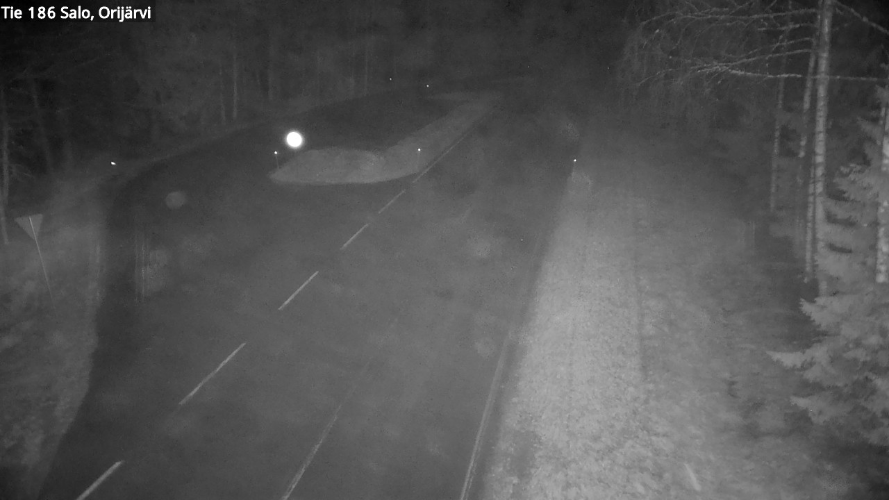 Weather Camera Image Väg 186 Salo, Orijärvi, Salo, Varsinais-Suomi