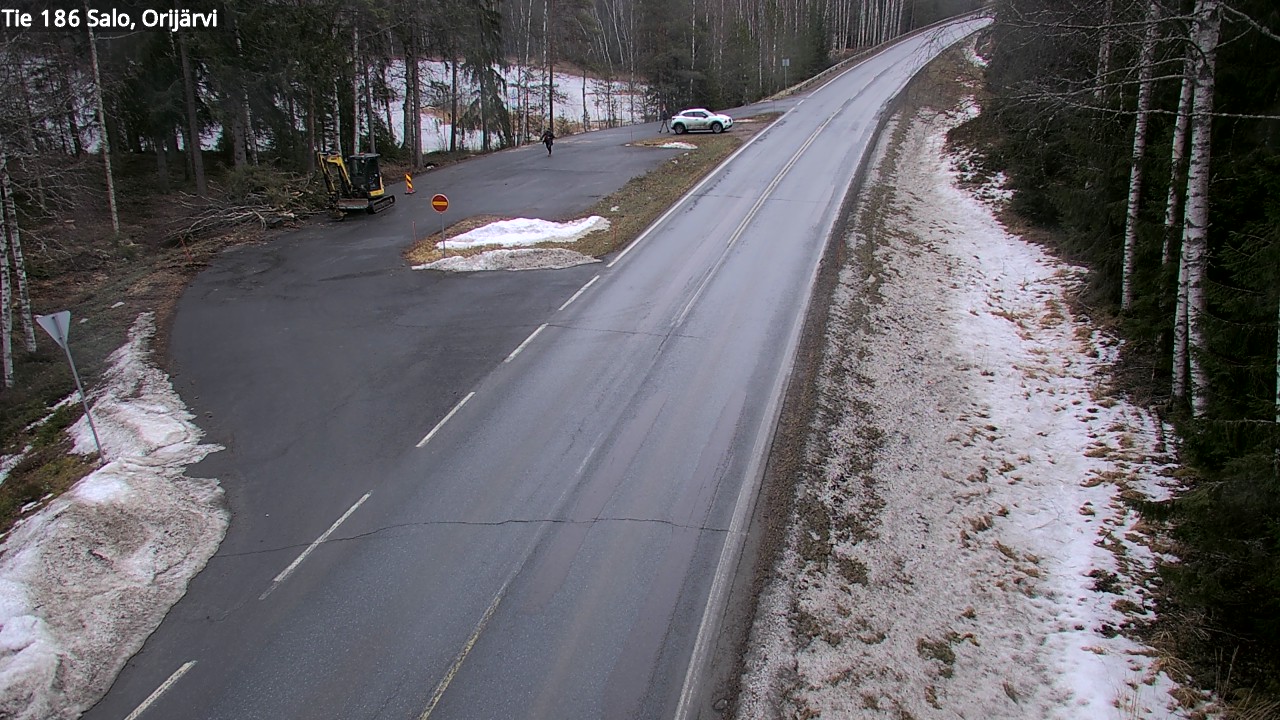 Kelikamerat Kuva Tie 186 Salo, Orijärvi, Salo, Varsinais-Suomi