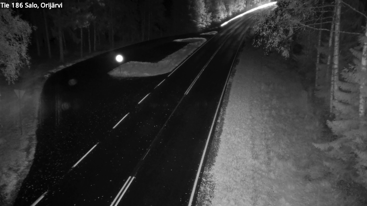 Weather Camera Image Väg 186 Salo, Orijärvi, Salo, Varsinais-Suomi
