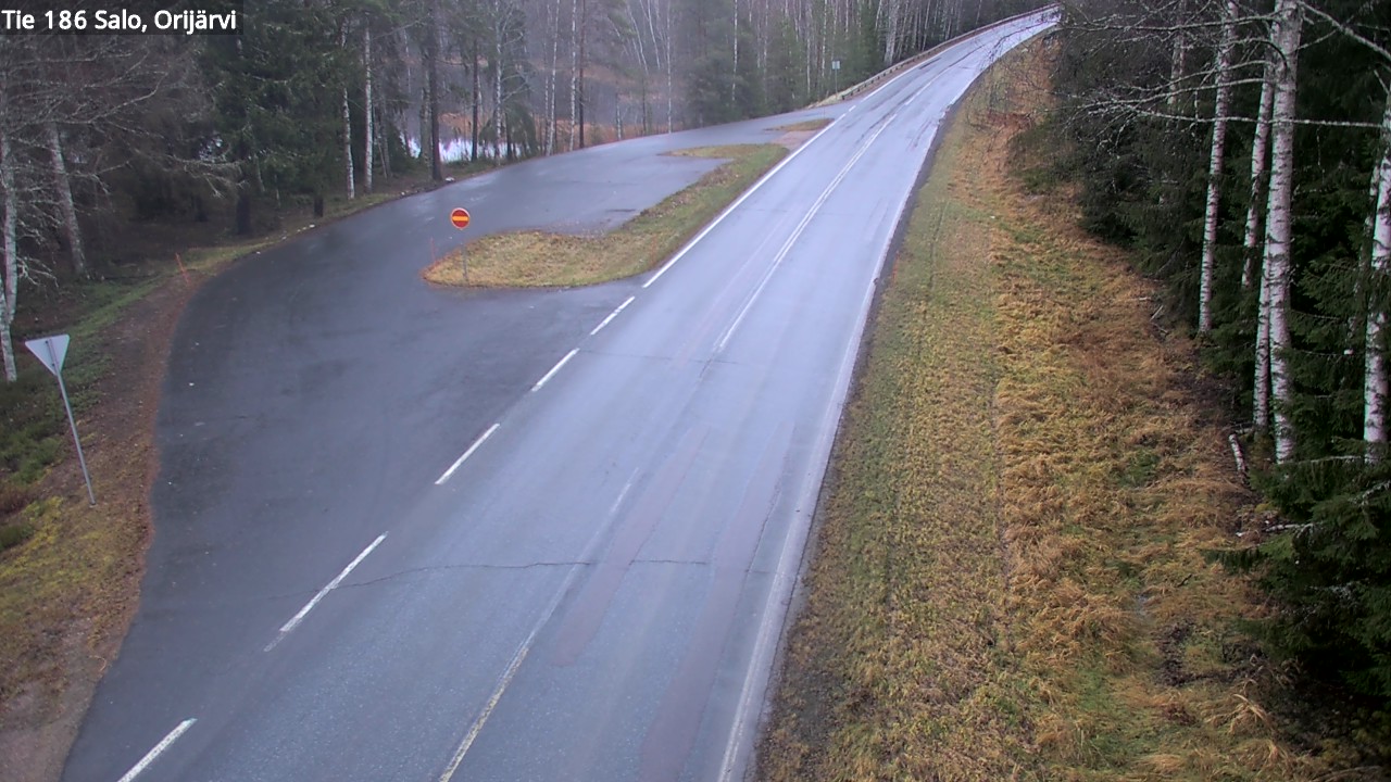 Weather Camera Image Väg 186 Salo, Orijärvi, Salo, Varsinais-Suomi