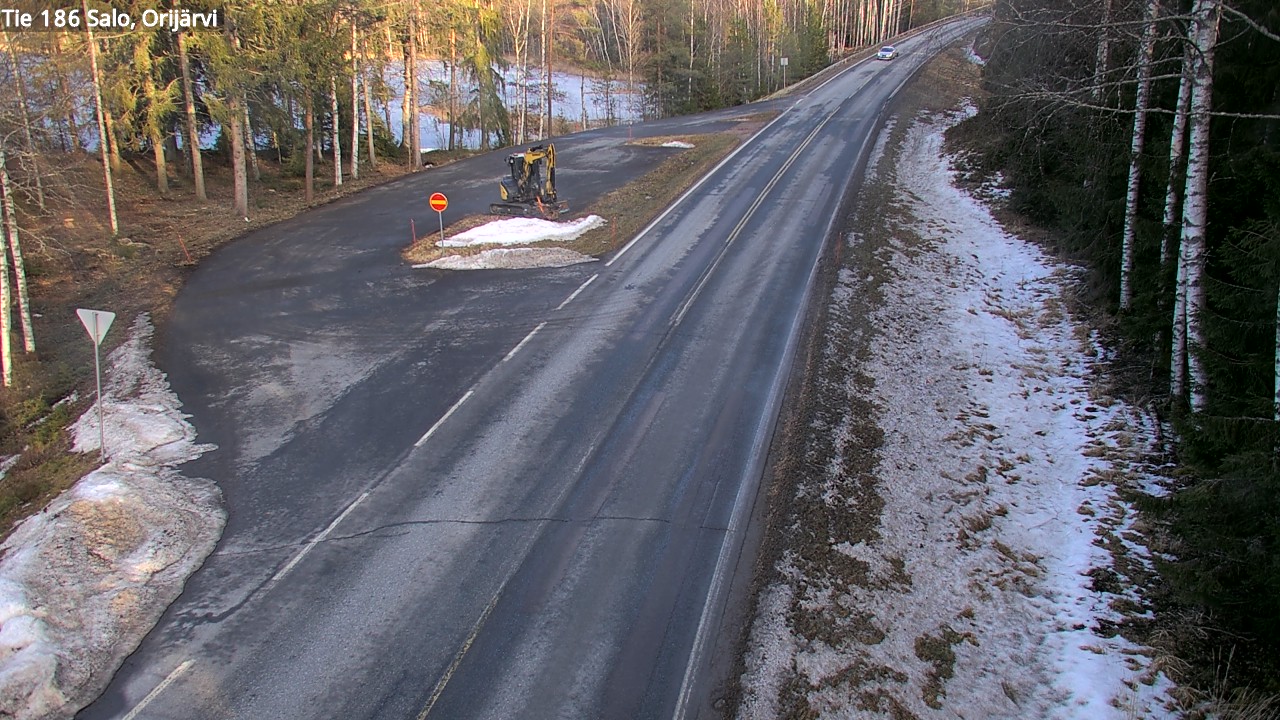 Weather Camera Image Road 186 Salo, Orijärvi, Salo, Varsinais-Suomi