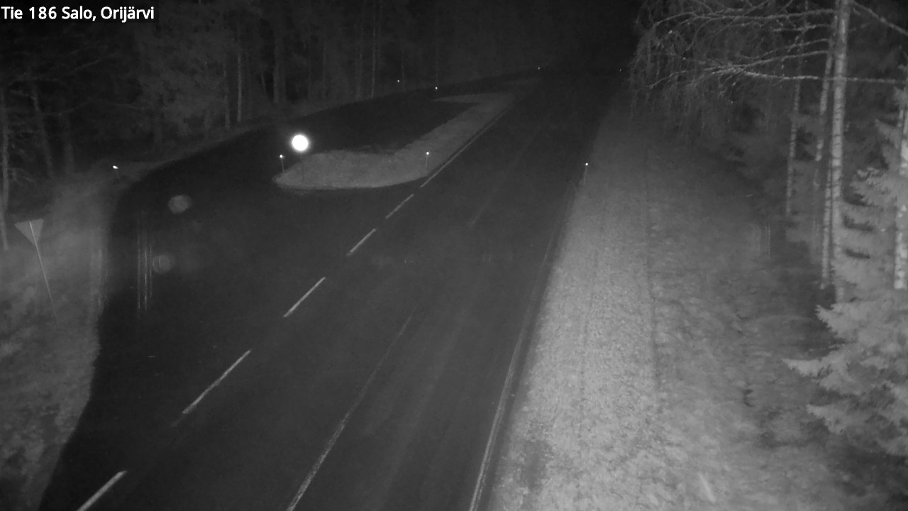 Weather Camera Image Väg 186 Salo, Orijärvi, Salo, Varsinais-Suomi