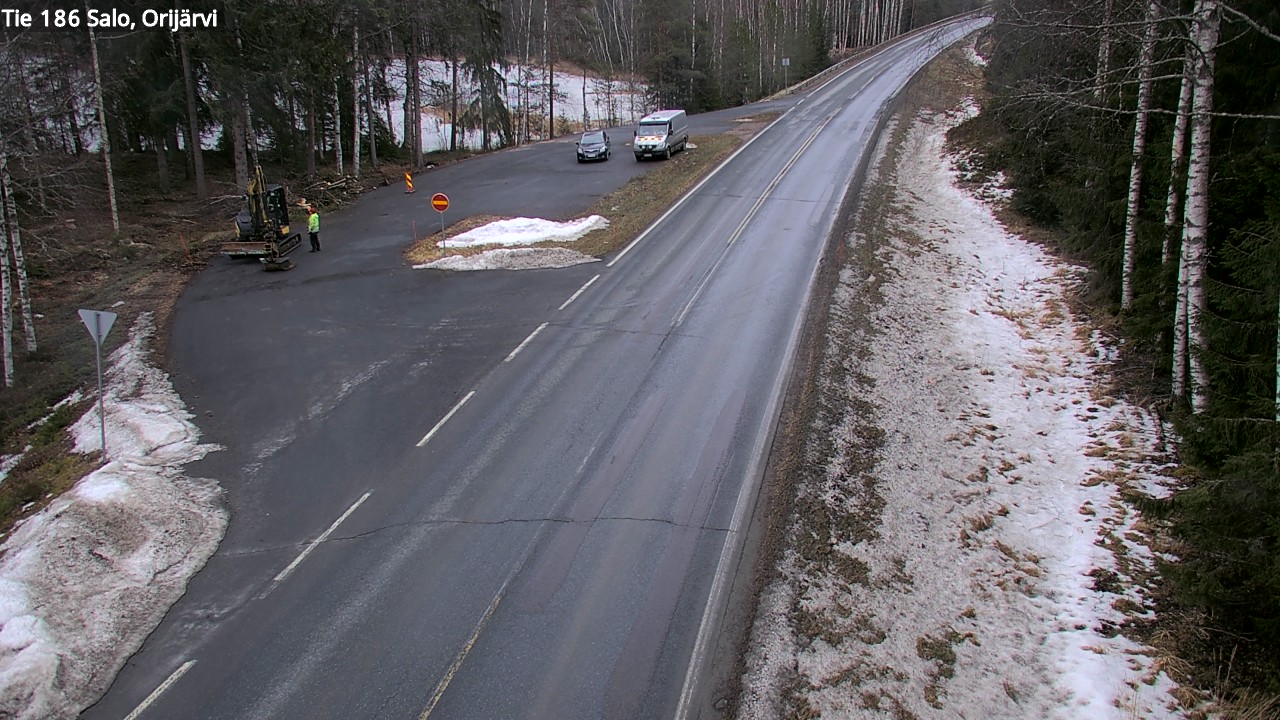 Kelikamerat Kuva Tie 186 Salo, Orijärvi, Salo, Varsinais-Suomi