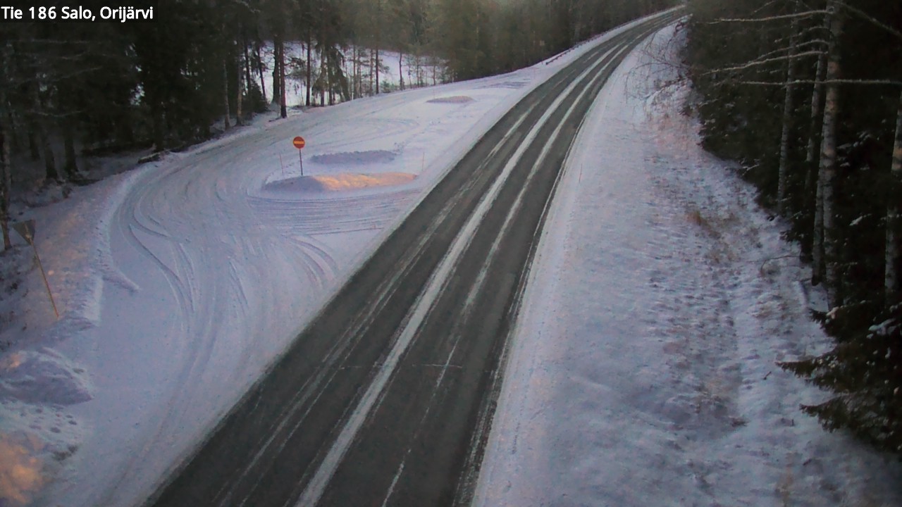 Kelikamerat Kuva Tie 186 Salo, Orijärvi, Salo, Varsinais-Suomi
