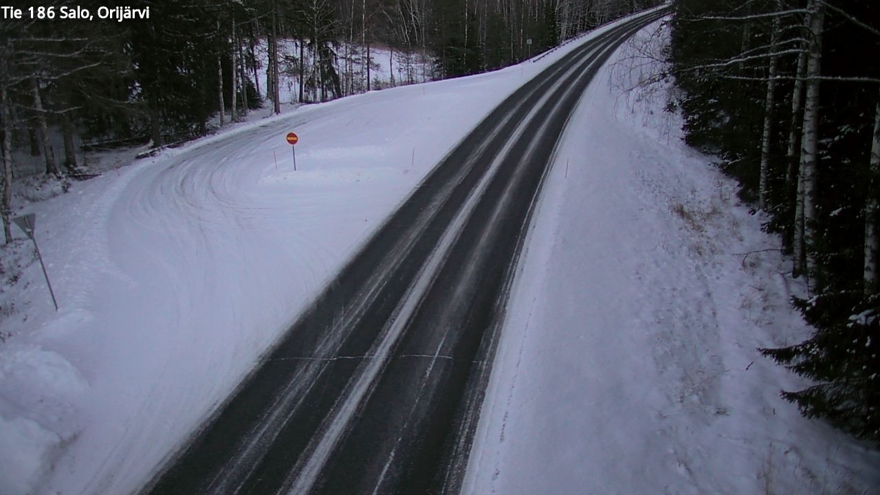 Kelikamerat Kuva Tie 186 Salo, Orijärvi, Salo, Varsinais-Suomi