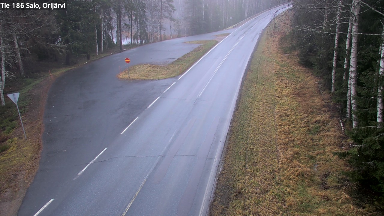 Weather Camera Image Väg 186 Salo, Orijärvi, Salo, Varsinais-Suomi