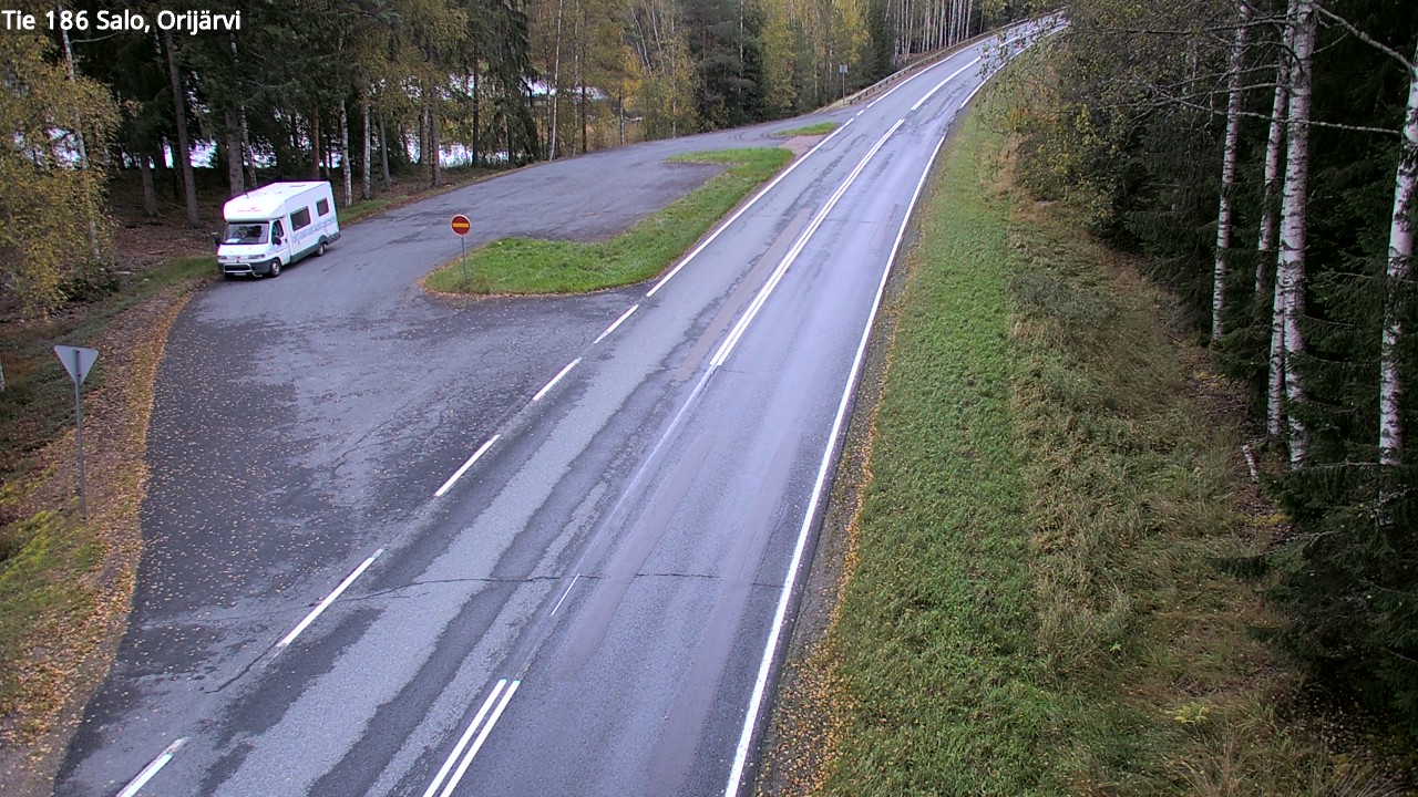 Weather Camera Image Väg 186 Salo, Orijärvi, Salo, Varsinais-Suomi