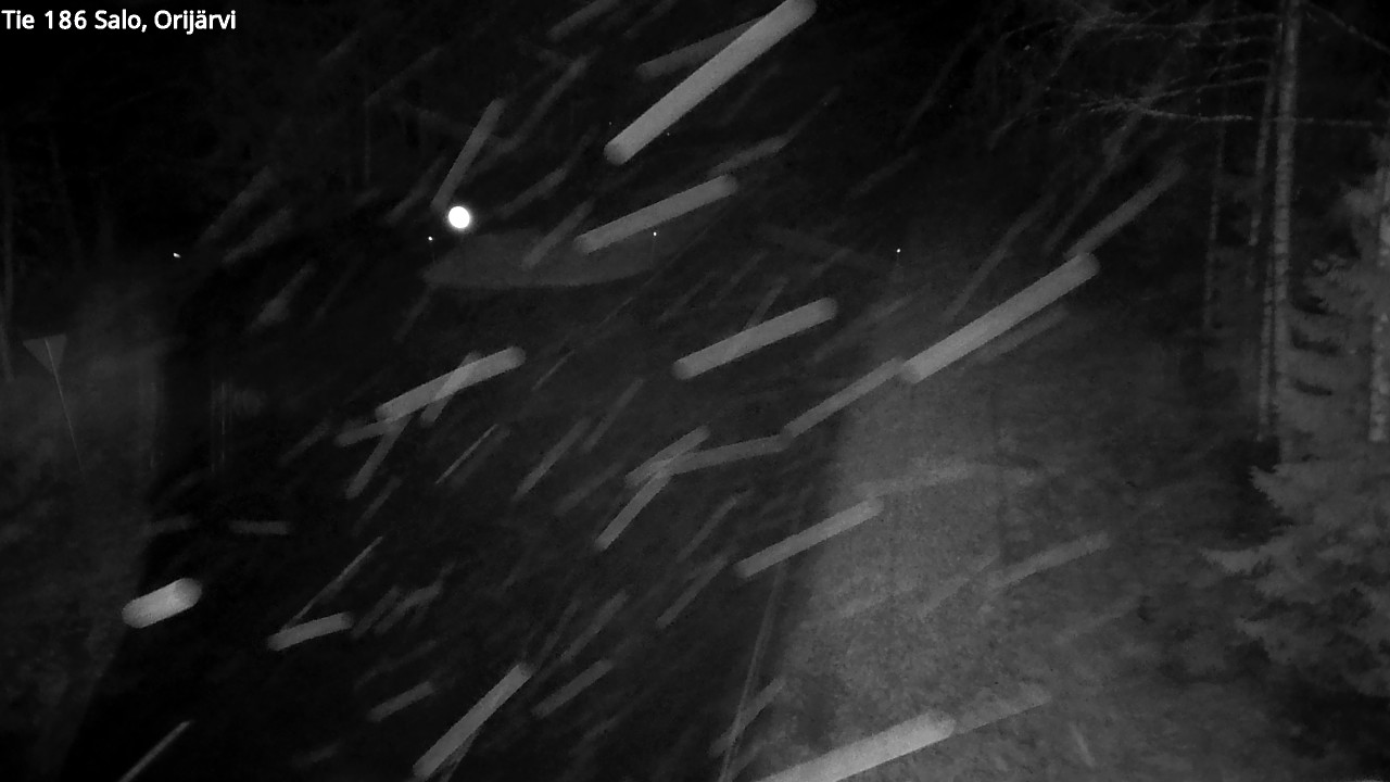 Weather Camera Image Väg 186 Salo, Orijärvi, Salo, Varsinais-Suomi