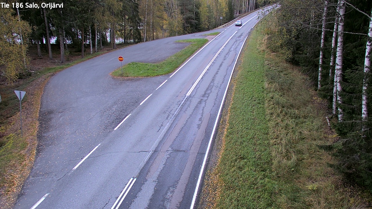 Weather Camera Image Väg 186 Salo, Orijärvi, Salo, Varsinais-Suomi