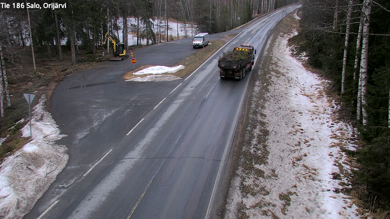 Kelikamerat Kuva Tie 186 Salo, Orijärvi, Salo, Varsinais-Suomi
