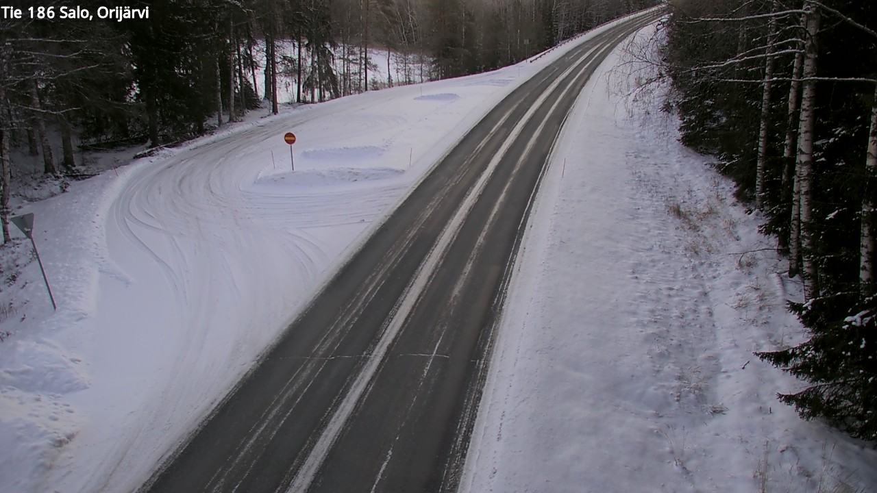 Kelikamerat Kuva Tie 186 Salo, Orijärvi, Salo, Varsinais-Suomi