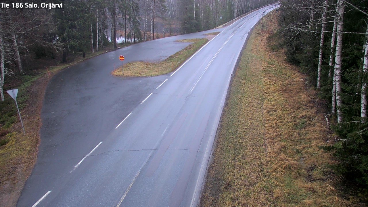 Weather Camera Image Väg 186 Salo, Orijärvi, Salo, Varsinais-Suomi