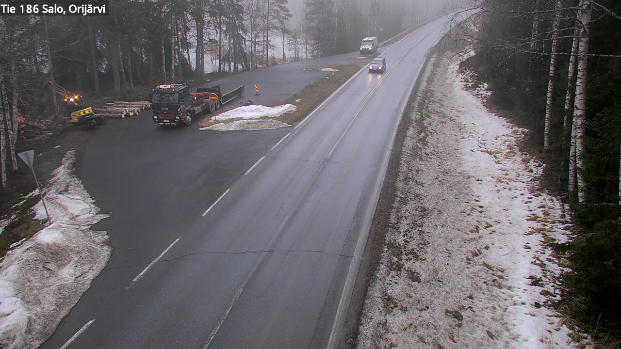 Kelikamerat Kuva Tie 186 Salo, Orijärvi, Salo, Varsinais-Suomi