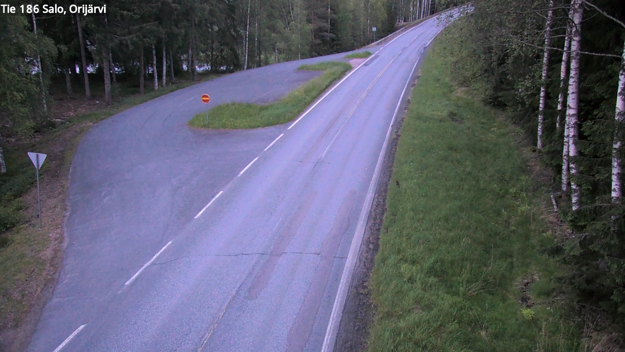 Kelikamerat Kuva Tie 186 Salo, Orijärvi, Salo, Varsinais-Suomi