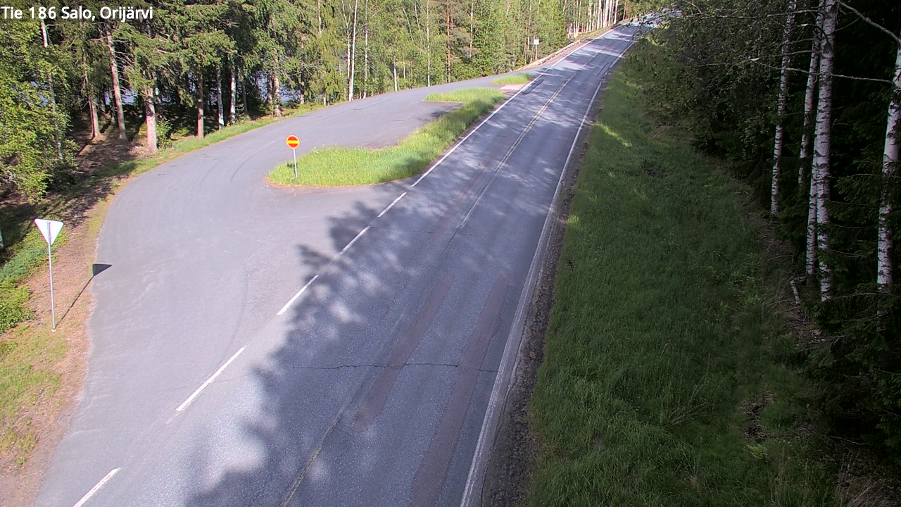 Weather Camera Image Väg 186 Salo, Orijärvi, Salo, Varsinais-Suomi