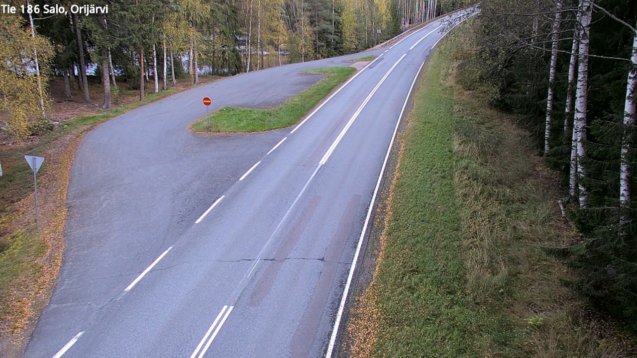 Weather Camera Image Road 186 Salo, Orijärvi, Salo, Varsinais-Suomi