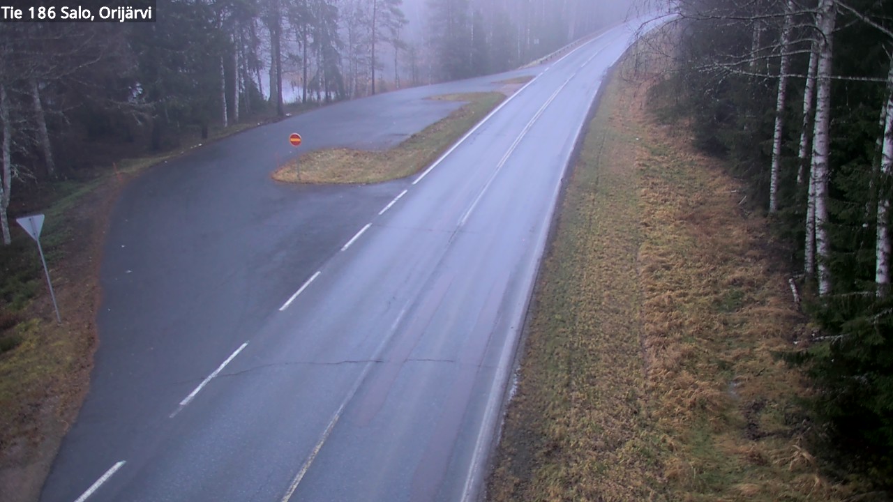 Weather Camera Image Väg 186 Salo, Orijärvi, Salo, Varsinais-Suomi