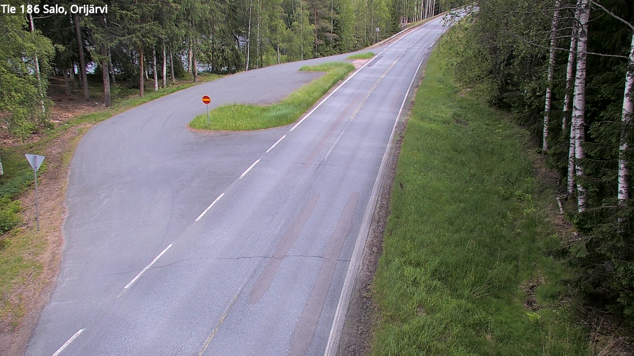 Weather Camera Image Väg 186 Salo, Orijärvi, Salo, Varsinais-Suomi