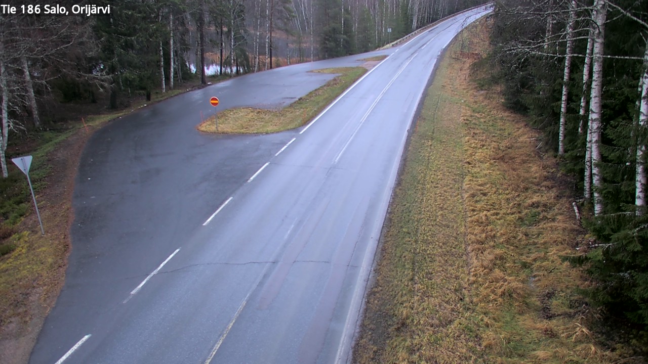 Weather Camera Image Väg 186 Salo, Orijärvi, Salo, Varsinais-Suomi