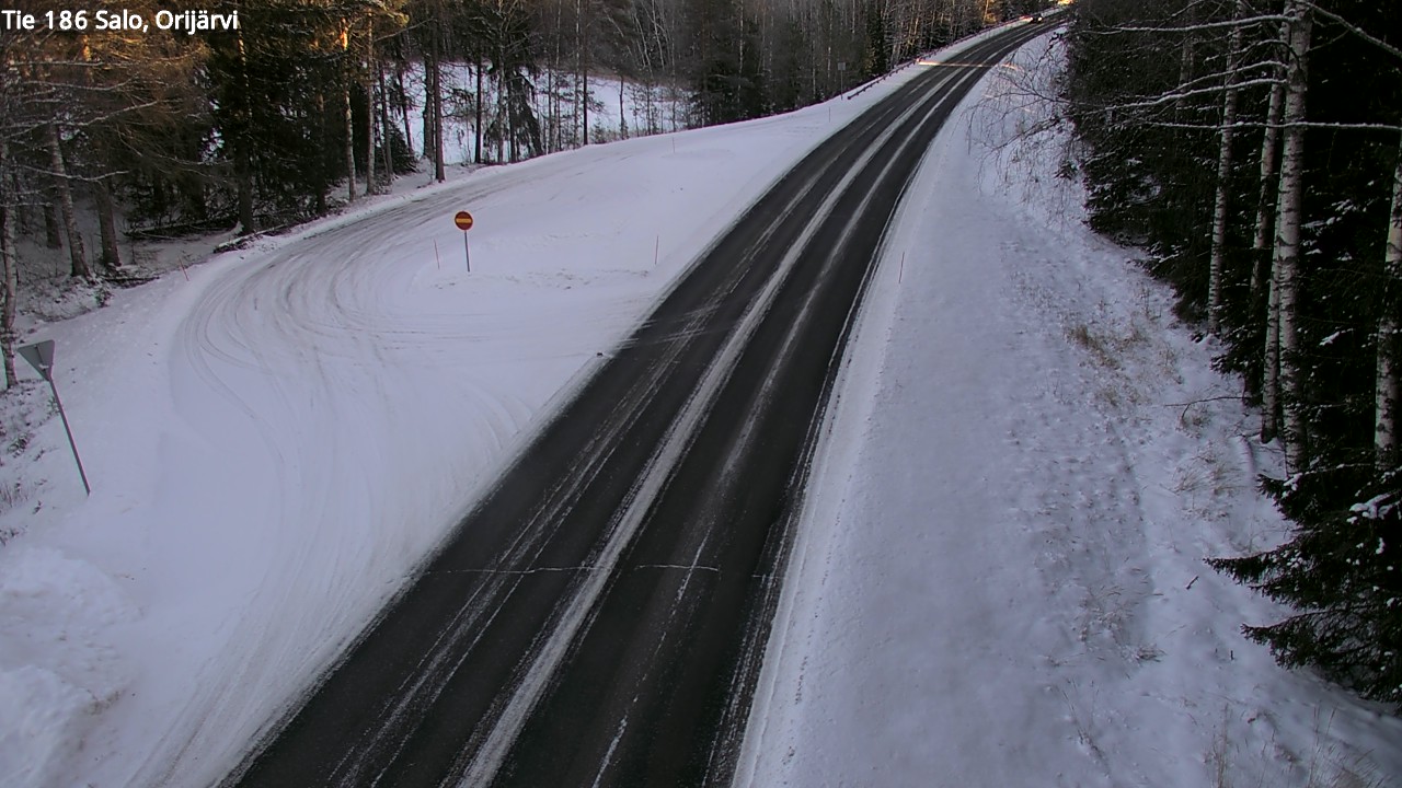 Weather Camera Image Väg 186 Salo, Orijärvi, Salo, Varsinais-Suomi