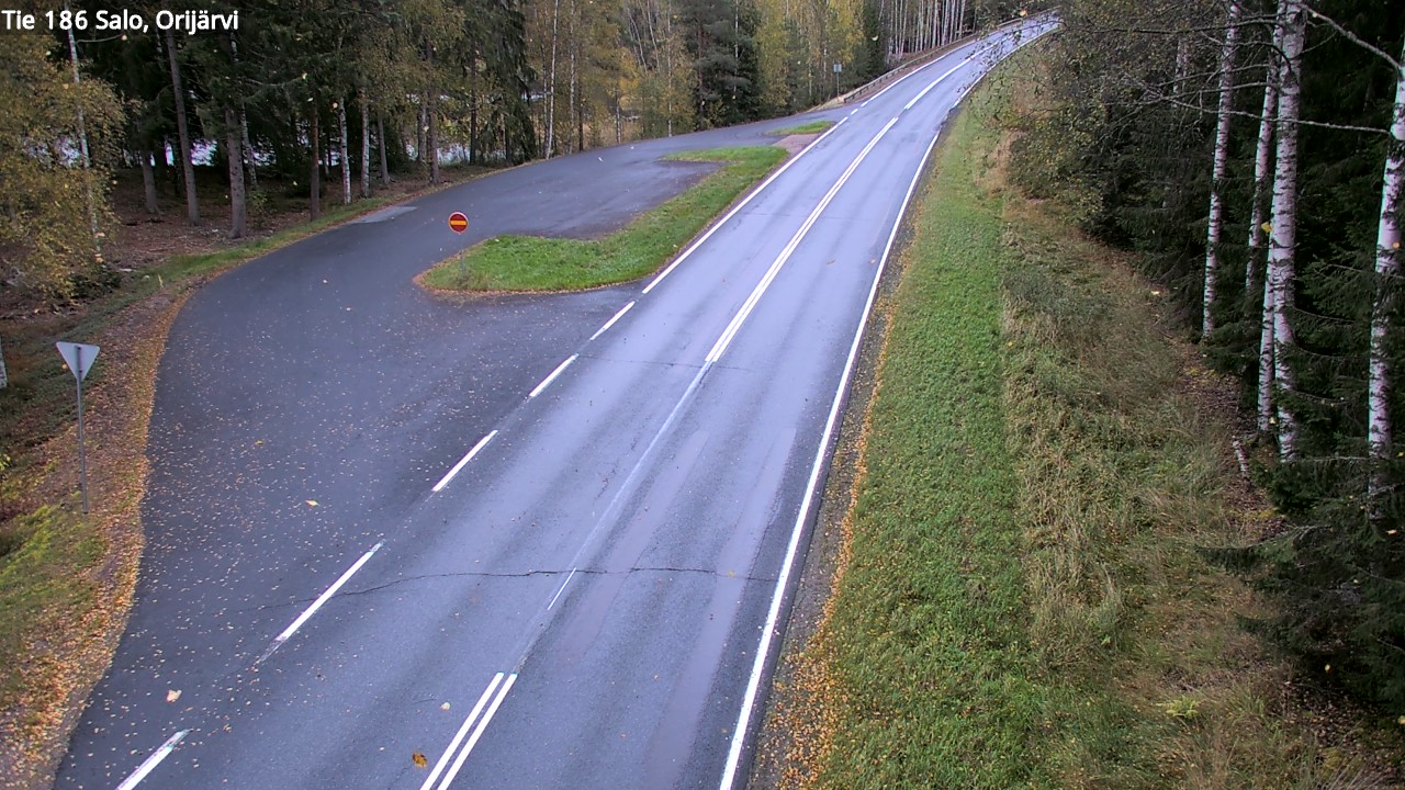 Weather Camera Image Väg 186 Salo, Orijärvi, Salo, Varsinais-Suomi