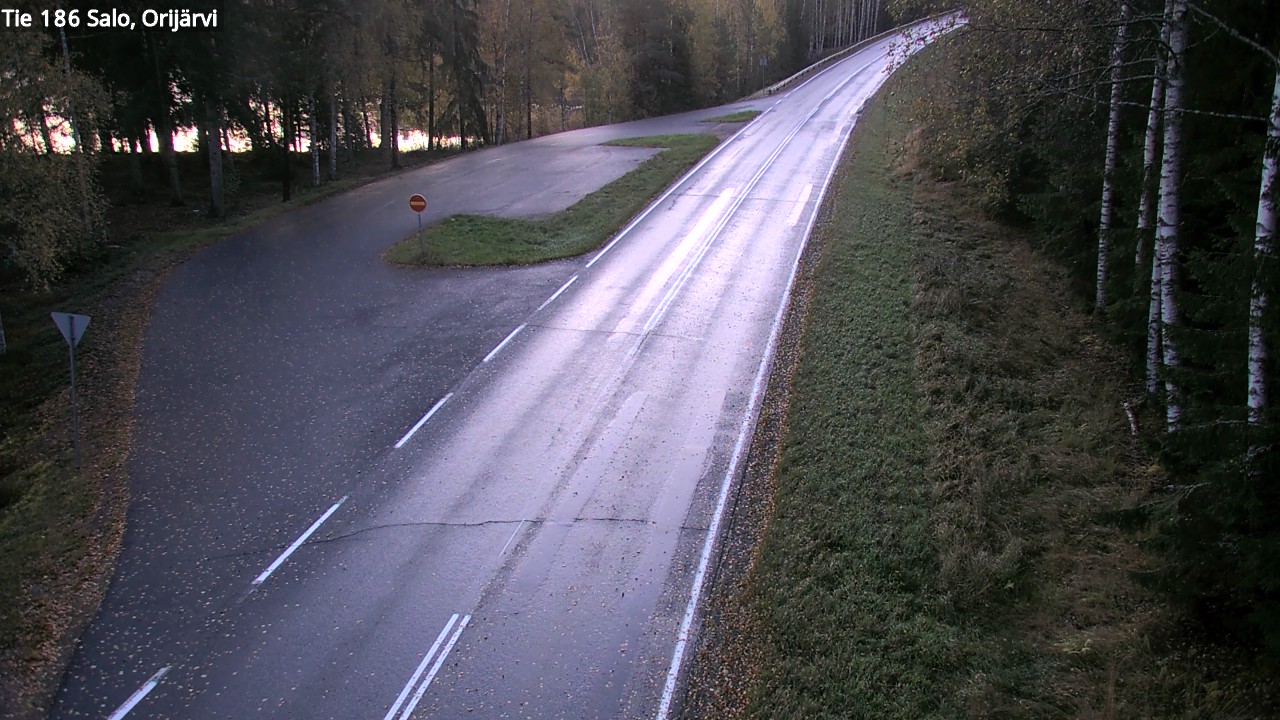 Weather Camera Image Väg 186 Salo, Orijärvi, Salo, Varsinais-Suomi