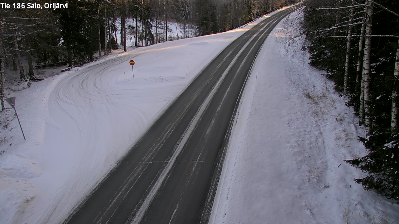 Kelikamerat Kuva Tie 186 Salo, Orijärvi, Salo, Varsinais-Suomi