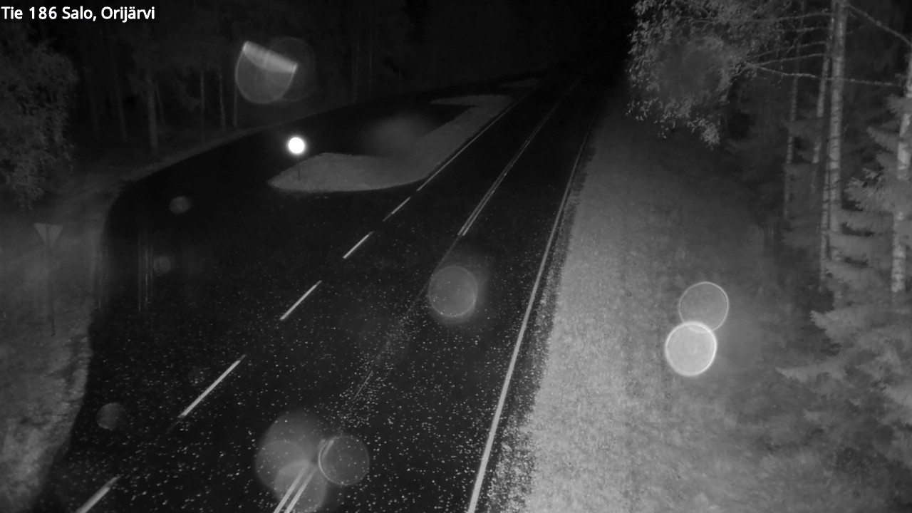 Weather Camera Image Väg 186 Salo, Orijärvi, Salo, Varsinais-Suomi