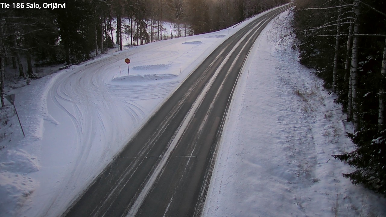 Kelikamerat Kuva Tie 186 Salo, Orijärvi, Salo, Varsinais-Suomi