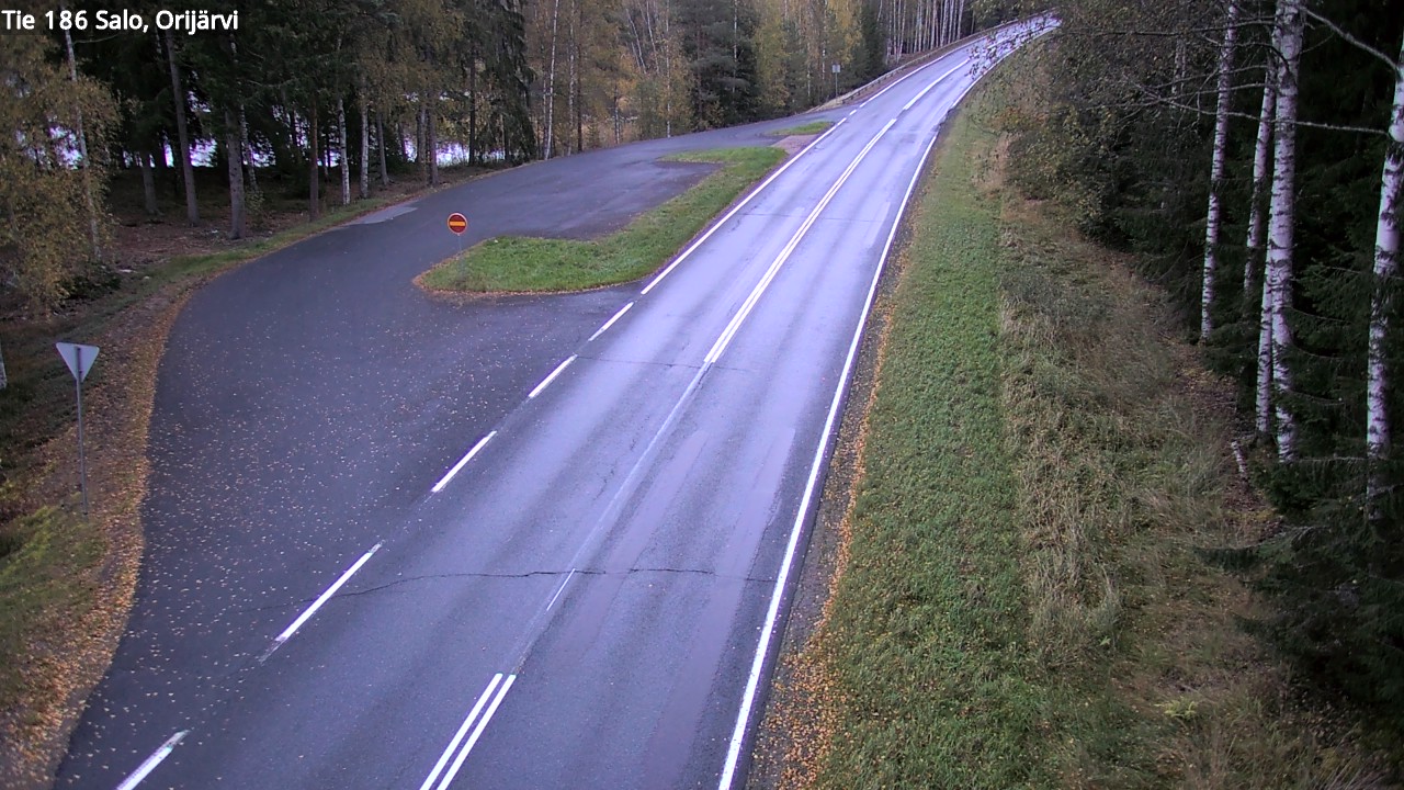 Weather Camera Image Väg 186 Salo, Orijärvi, Salo, Varsinais-Suomi