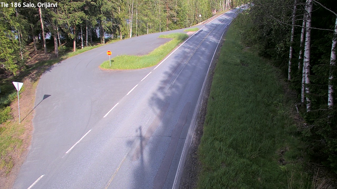 Weather Camera Image Väg 186 Salo, Orijärvi, Salo, Varsinais-Suomi