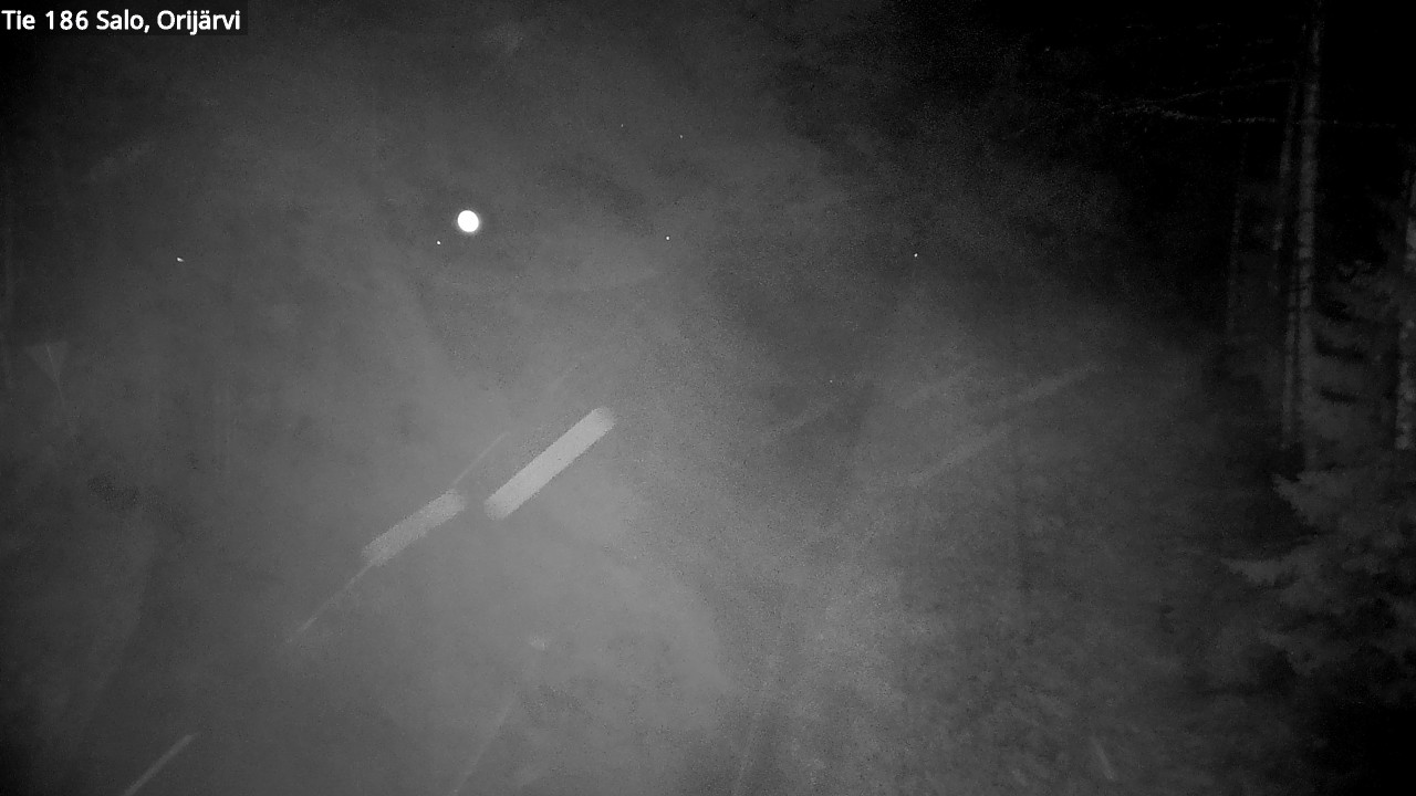 Weather Camera Image Väg 186 Salo, Orijärvi, Salo, Varsinais-Suomi