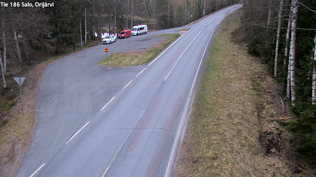 Weather Camera Image Road 186 Salo, Orijärvi, Salo, Varsinais-Suomi